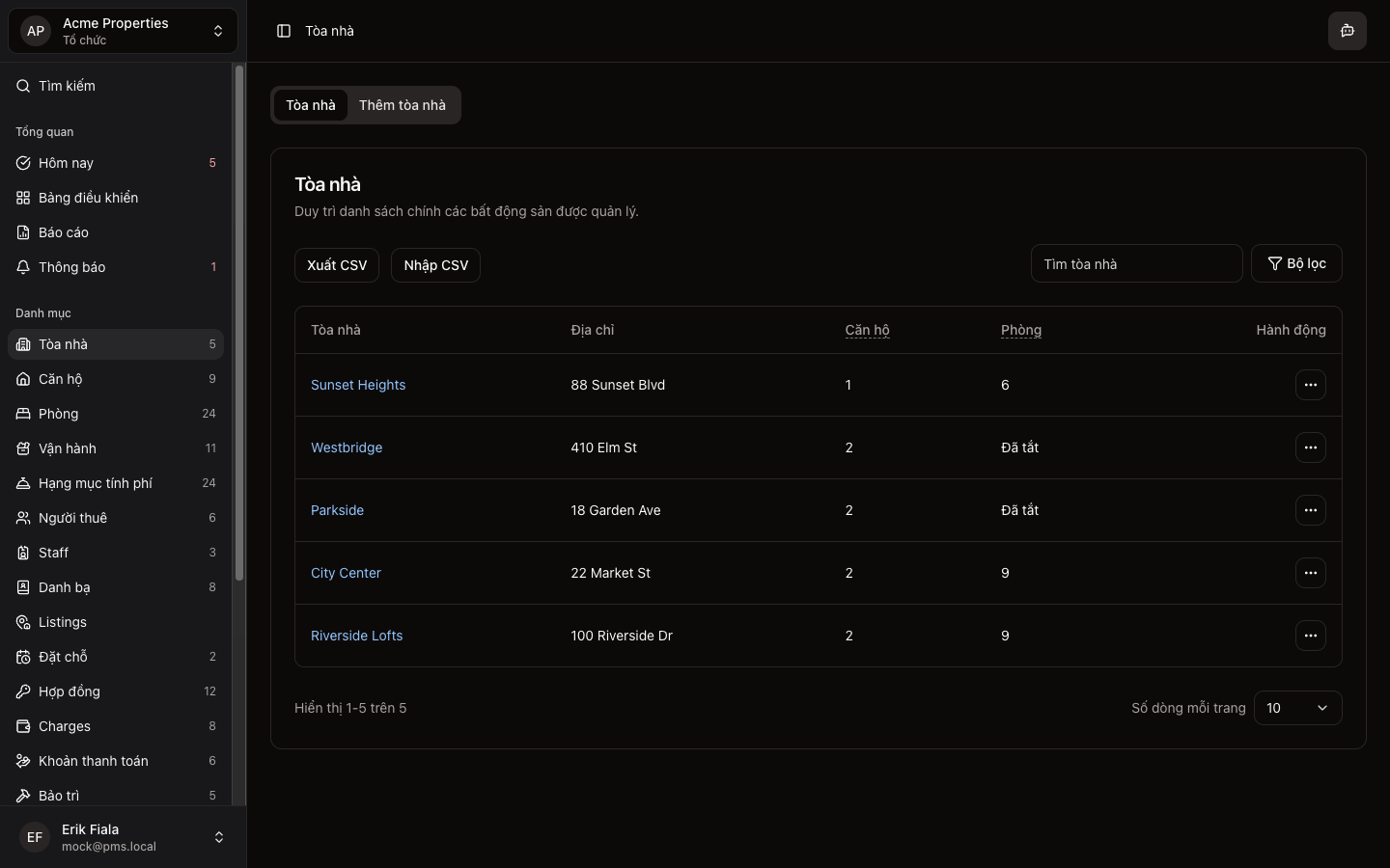 Tòa nhà in Hausive