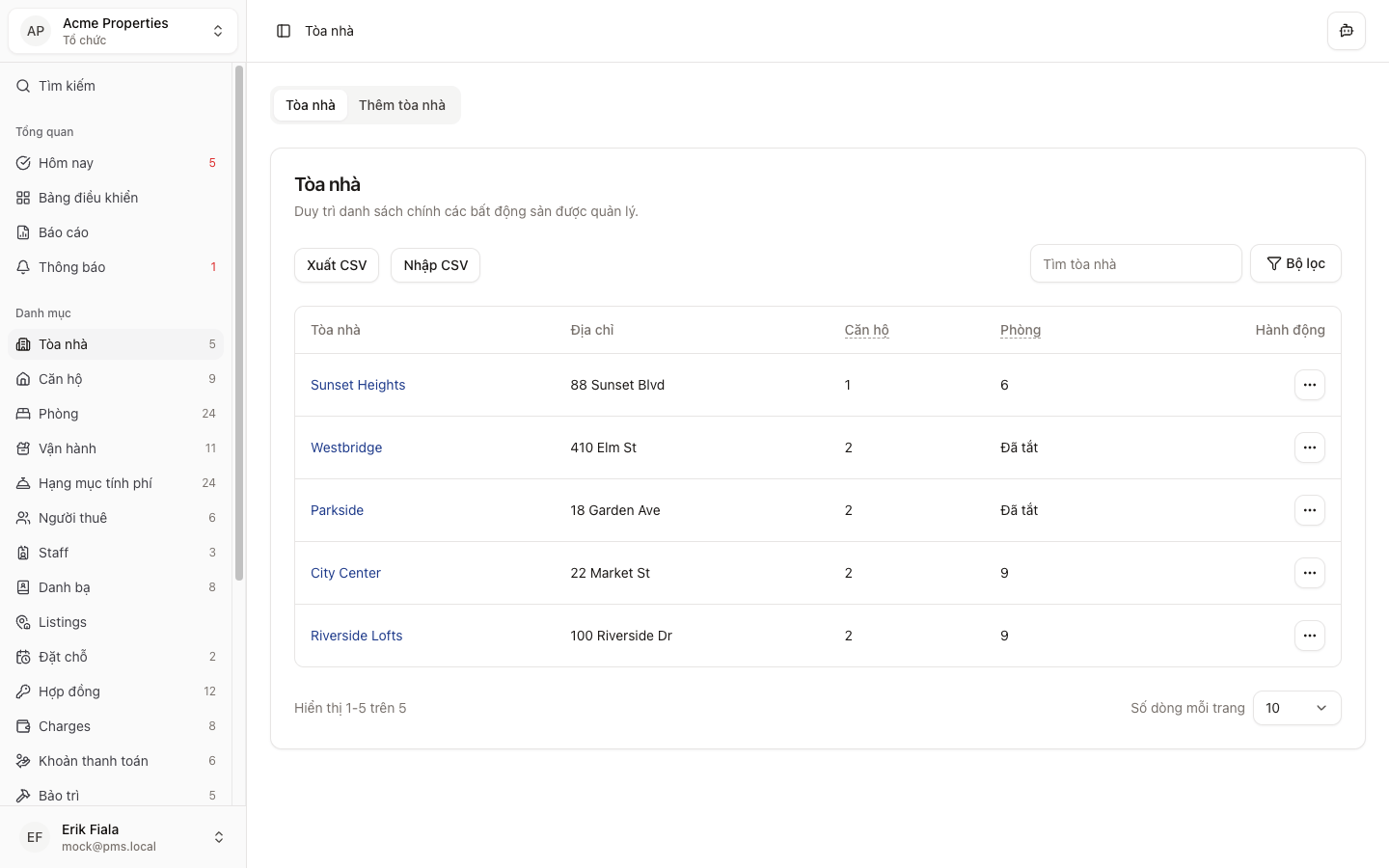 Tòa nhà in Hausive